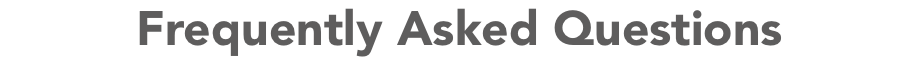 Frequently Asked Questions